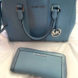 Michael Kors Selma large bag and wallet set
